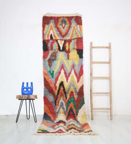 Taharaqt  Moroccan Rug  2'6" x 10'2"