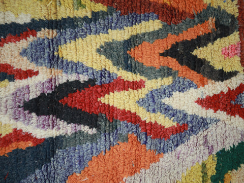 Taharaqt  Moroccan Rug  2'6" x 10'2"