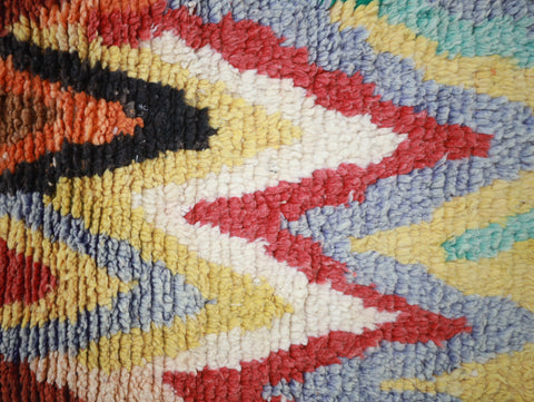 Taharaqt  Moroccan Rug  2'6" x 10'2"