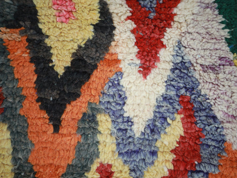 Taharaqt  Moroccan Rug  2'6" x 10'2"