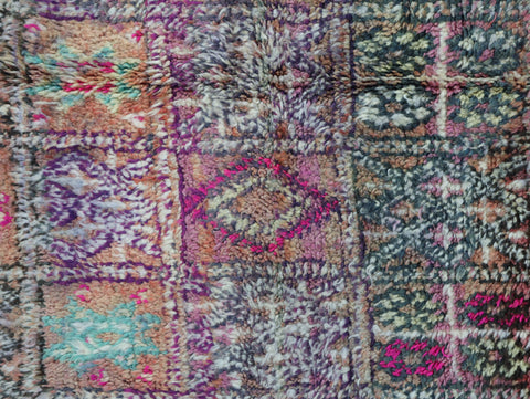 Amezray Vintage Moroccan Rug  5'9" x 8'3"