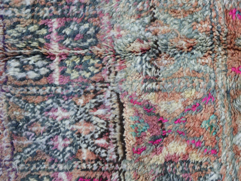 Amezray Vintage Moroccan Rug  5'9" x 8'3"