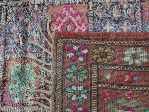 Amezray Vintage Moroccan Rug  5'9" x 8'3"