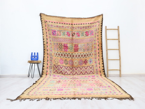 Awrigha Vintage Moroccan Rug  6'0" x 12'6"