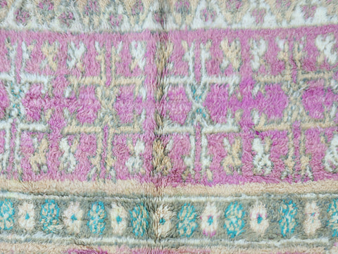 Aneruz Vintage Moroccan Rug  6'8" x 10'8"