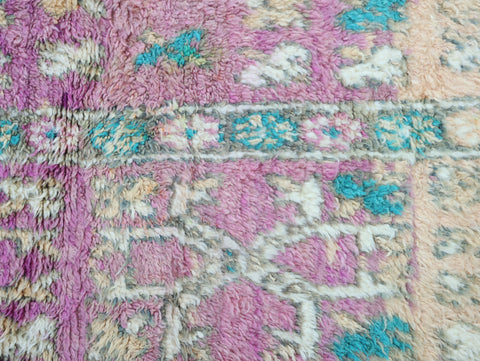Aneruz Vintage Moroccan Rug  6'8" x 10'8"