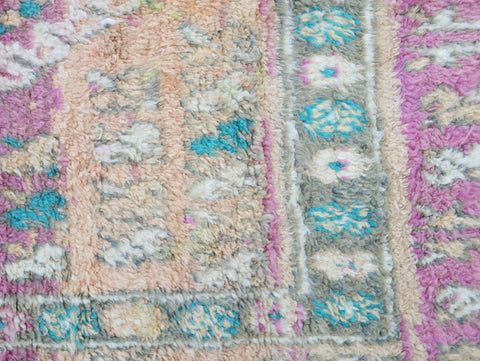 Aneruz Vintage Moroccan Rug  6'8" x 10'8"