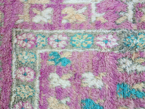 Aneruz Vintage Moroccan Rug  6'8" x 10'8"