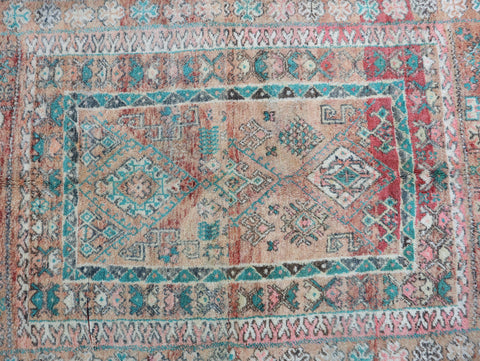 Taluft Vintage Moroccan Rug  7'1" x 12'1"