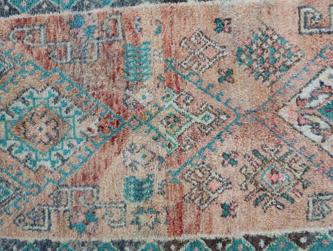 Taluft Vintage Moroccan Rug  7'1" x 12'1"