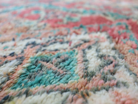 Taluft Vintage Moroccan Rug  7'1" x 12'1"