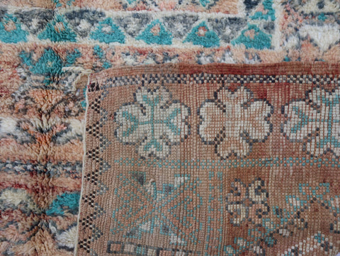 Taluft Vintage Moroccan Rug  7'1" x 12'1"
