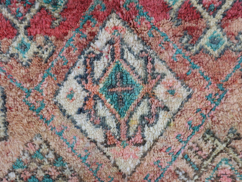 Taluft Vintage Moroccan Rug  7'1" x 12'1"
