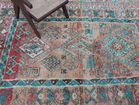 Taluft Vintage Moroccan Rug  7'1" x 12'1"
