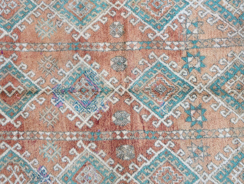 Anzarit Vintage Moroccan Rug 5'7" x 9'9"