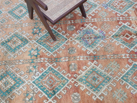 Anzarit Vintage Moroccan Rug 5'7" x 9'9"