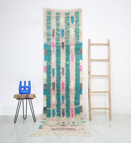 Izem Moroccan Rug  2'4" x 9'8"
