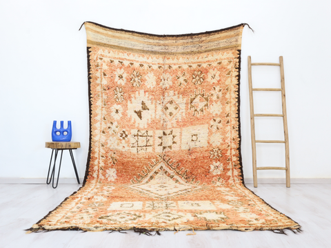 Tiziriwen Vintage Moroccan Rug 5'7" x 10'9"