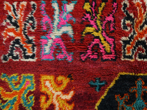 Tazerzit Vintage Moroccan Rug 6'6" x 10'4"