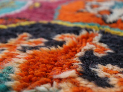 Tazerzit Vintage Moroccan Rug 6'6" x 10'4"