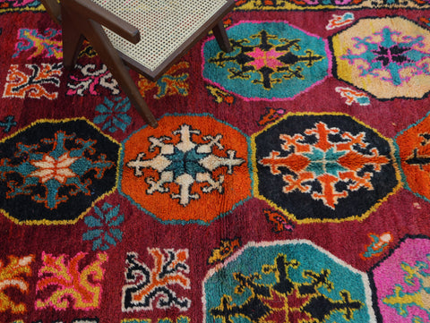 Tazerzit Vintage Moroccan Rug 6'6" x 10'4"