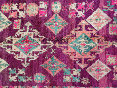 Melya Vintage Moroccan Rug 7'2" x 10'6"