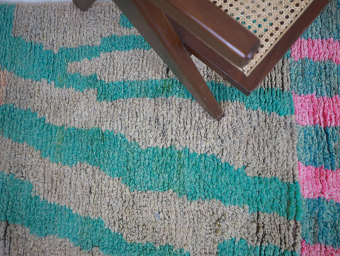 Aghilas Moroccan Rug  2'5" x 9'5"