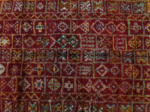 Anigouran Vintage Moroccan Rug 6'6" x 10'5"