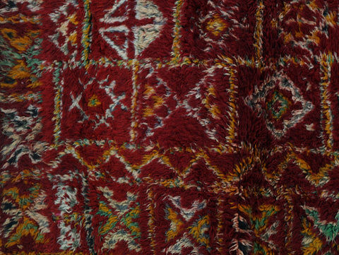 Anigouran Vintage Moroccan Rug 6'6" x 10'5"