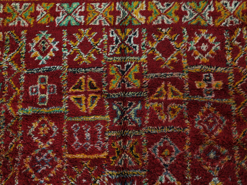 Anigouran Vintage Moroccan Rug 6'6" x 10'5"