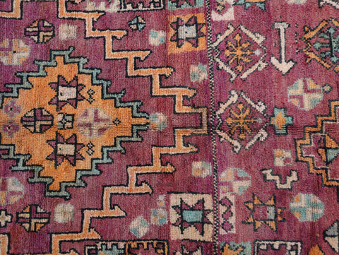Tadmut Vintage Moroccan Rug 6'7" x 11'0"