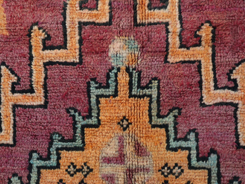 Tadmut Vintage Moroccan Rug 6'7" x 11'0"