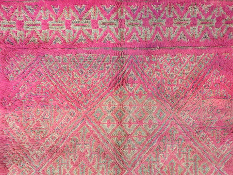 Anzarit Vintage Moroccan Rug 5'9" x 9'0"