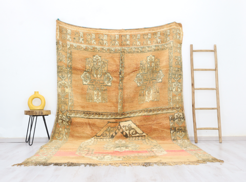 Amanar Vintage Moroccan Rug 6'7" x 9'5"