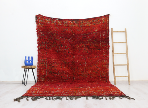 Tazrin Vintage Moroccan Rug 6'4" x 9'8"