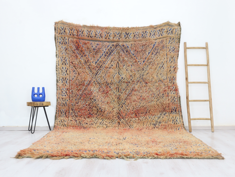 Azranis Vintage Moroccan Rug 6'9" x 10'7"