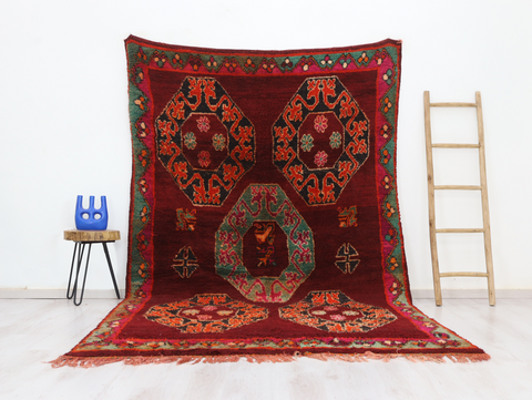 Tifrit Vintage Moroccan Rug 6'2" x 10'0"