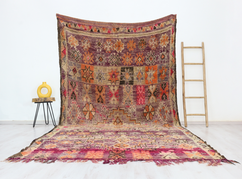 Azrur Vintage Moroccan Rug 6'5" x 12'5"