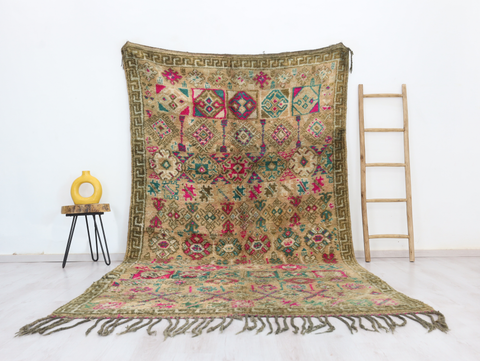 Amezray Vintage Moroccan Rug 6'1" x 11'0"