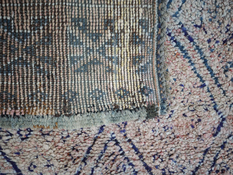 Tihya Vintage Moroccan Rug  7'1" x11'5"