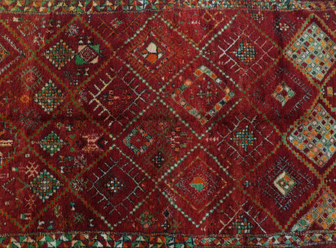Angouran Vintage Moroccan Rug 6'3" x 10'0"
