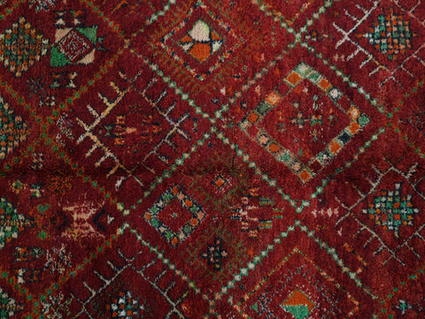 Angouran Vintage Moroccan Rug 6'3" x 10'0"