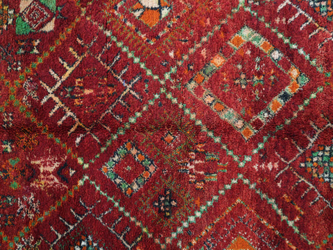 Angouran Vintage Moroccan Rug 6'3" x 10'0"