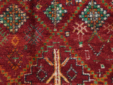 Angouran Vintage Moroccan Rug 6'3" x 10'0"