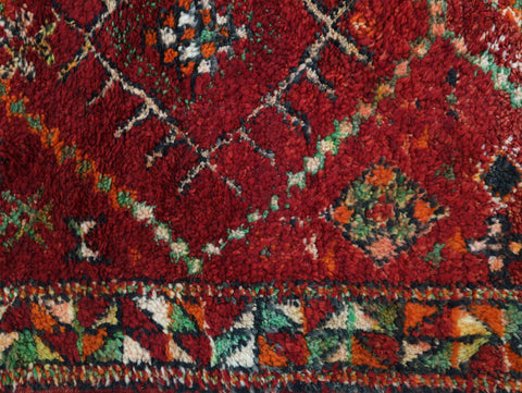 Angouran Vintage Moroccan Rug 6'3" x 10'0"