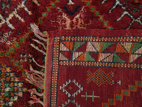 Angouran Vintage Moroccan Rug 6'3" x 10'0"