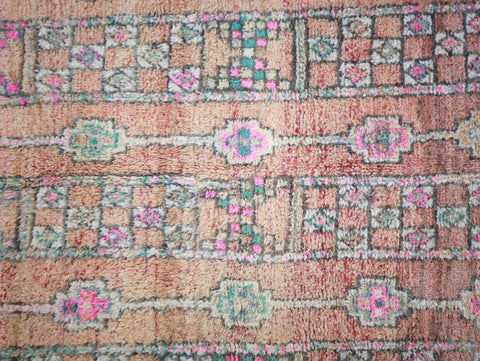 Tiniri Vintage Moroccan Rug  5'4" x12'4"