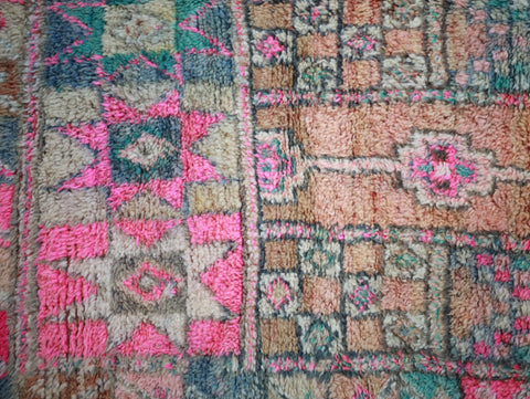Tiniri Vintage Moroccan Rug  5'4" x12'4"