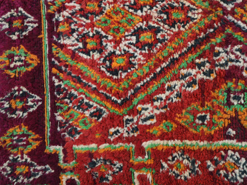 Issafen Vintage Moroccan Rug 6'2" x 10'6"