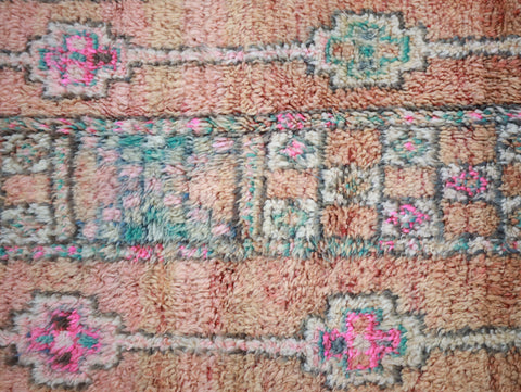 Tiniri Vintage Moroccan Rug  5'4" x12'4"